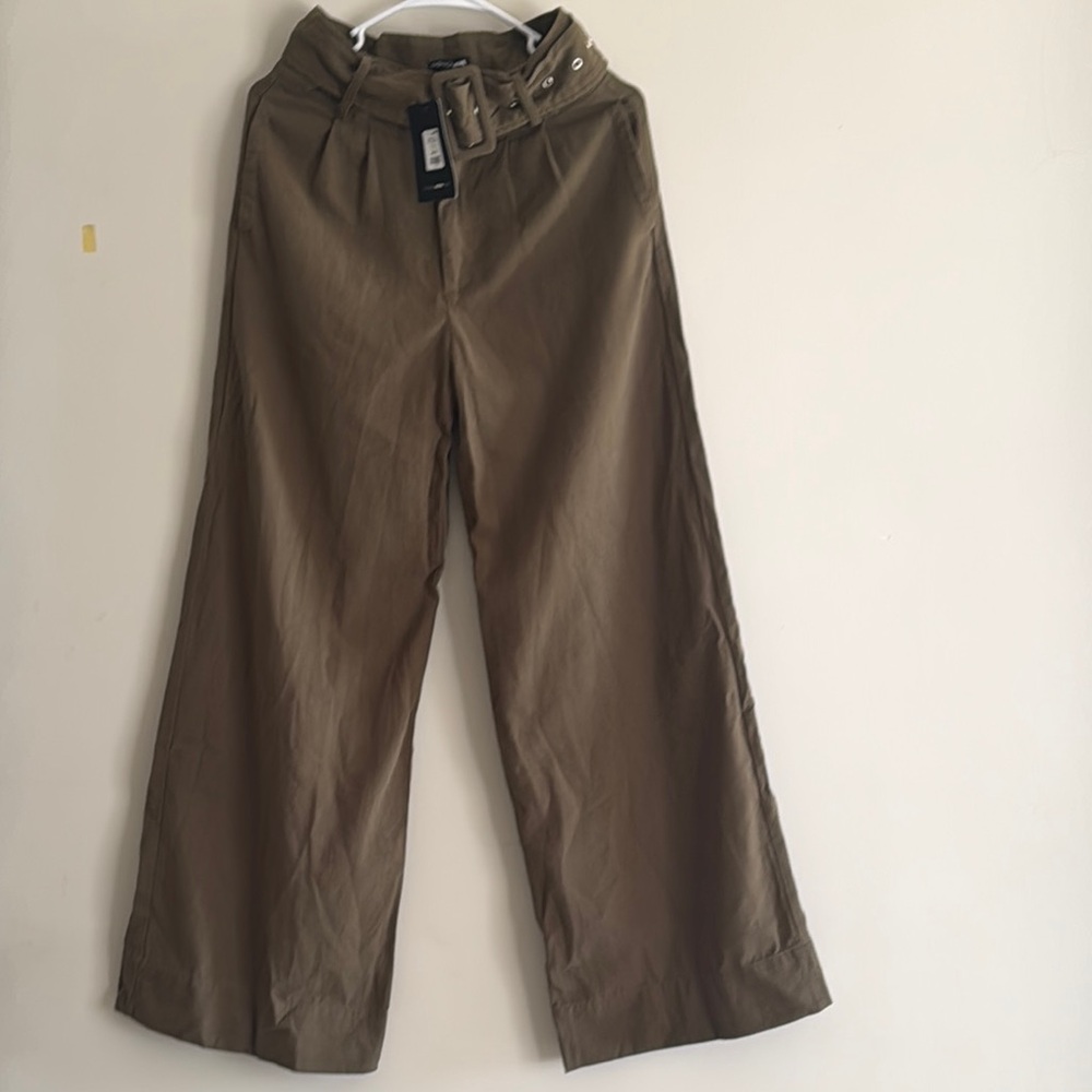 Women’s Brown Wide-Leg Pants